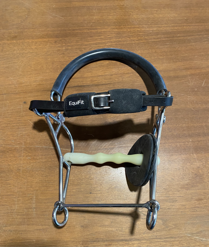 Happy Mouth Shaped Mullen Hackamore Combo 